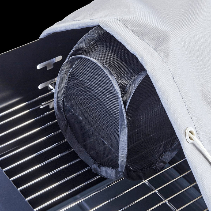 Bricocenter COPERTURA RETTANGOLARE  PER BBQ 116X41X82 GRIGIO CHIARO