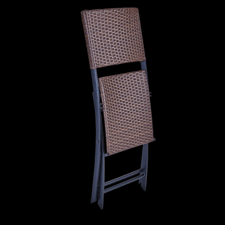 Bricocenter ZENA ORIGAMI FOLDING CHAIR 59X44X84CM SYNTHETIC WICKER