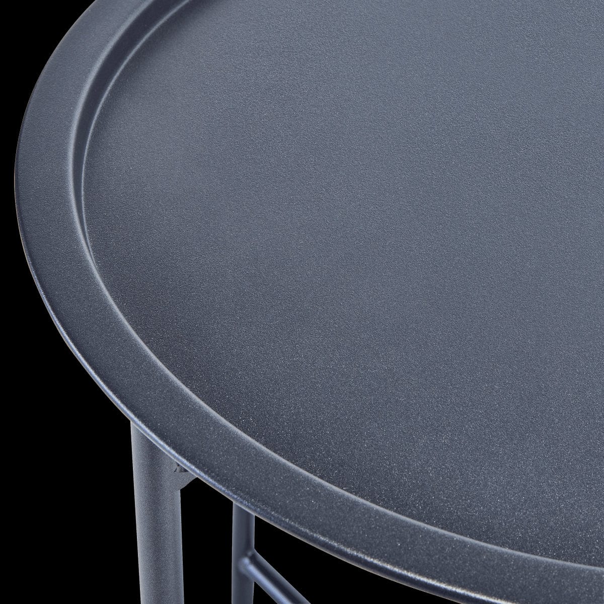 Bricocenter COFFEE TABLE WITH TRAY FUNCTION NATERIAL 45X53 ANTHRACITE
