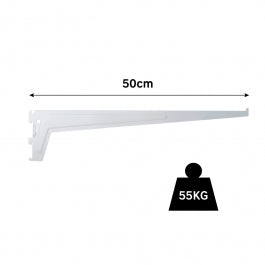 SHELF 3 HOOKS CM 50 WHITE SPACEO
