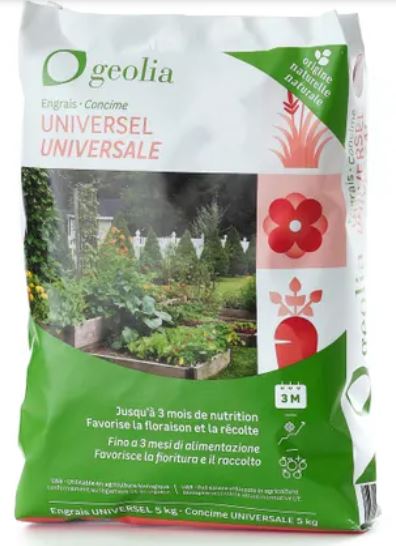 GEOLIA BIO UNIVERSAL GRANULATED FERTILISER5
