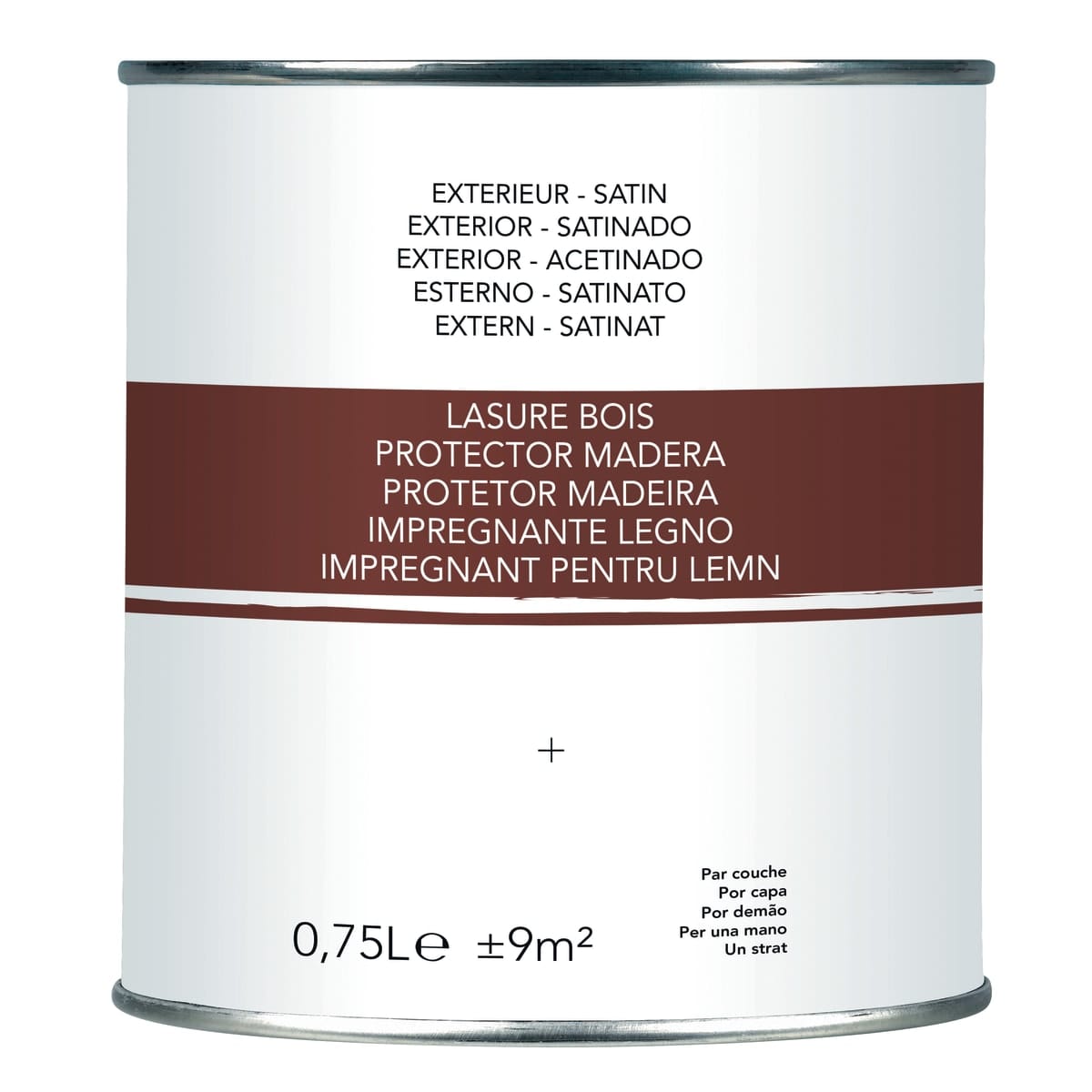 Bricocenter LIGHT WALNUT SATIN WATER-BASED IMPREGNATING AGENT 750 ML