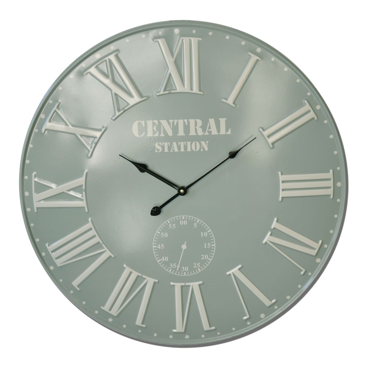 Bricocenter ALTAIR WALL CLOCK METAL GREEN D50 CM