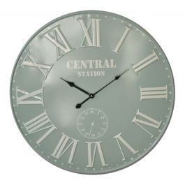 ALTAIR WALL CLOCK METAL GREEN D50 CM