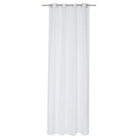 INFINI WHITE OPAQUE CURTAIN 140X280 CM WITH EYELETS
