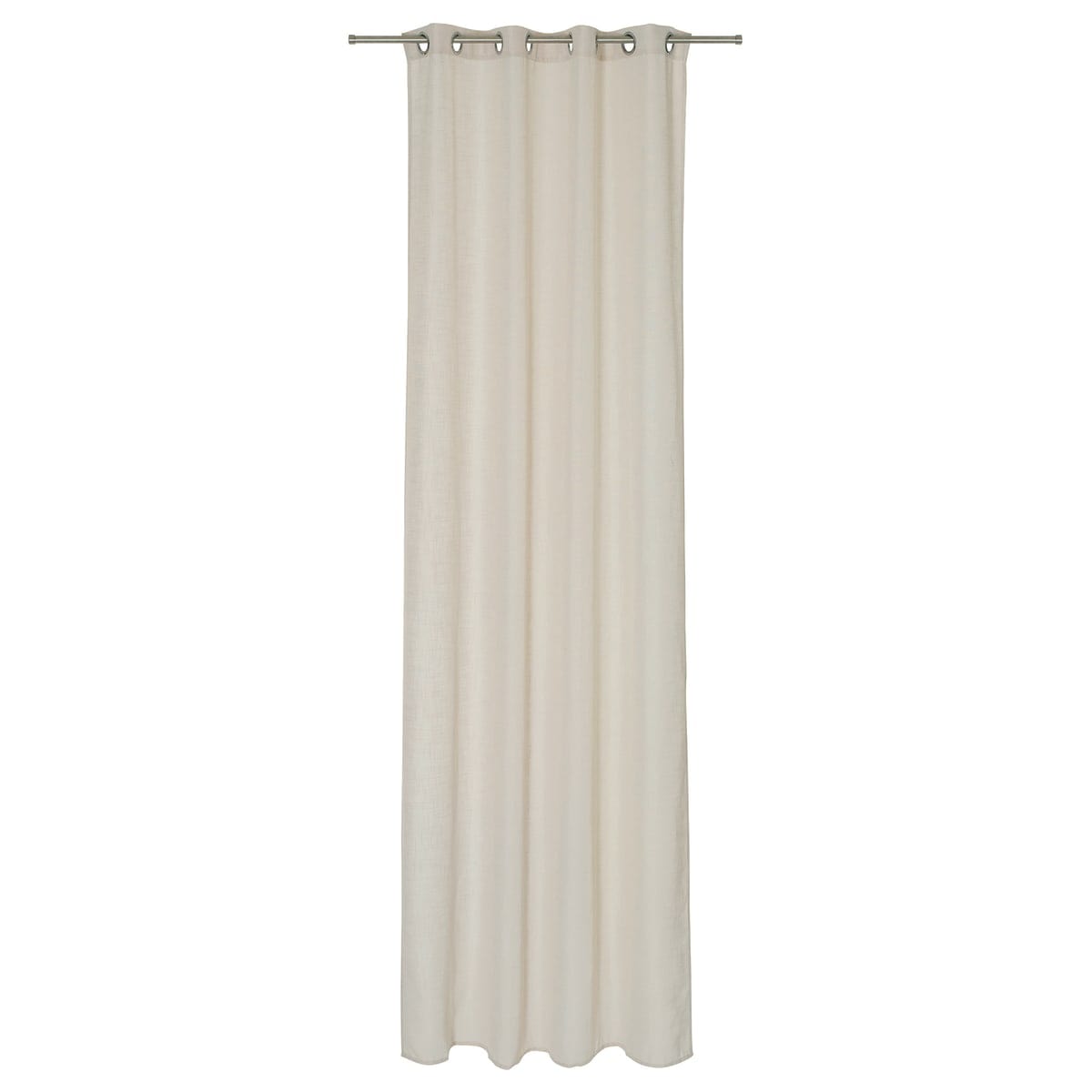 Bricocenter INFINI ECRU OPAQUE CURTAIN 140X280 CM WITH EYELETS