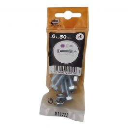 6 X 50 MM HEXAGON HEAD BOLT. DAD