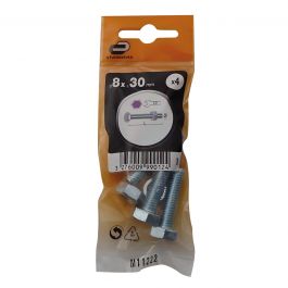 8 x 30 MM HEXAGON HEAD BOLT. DAD