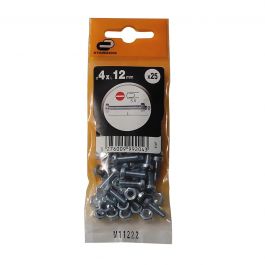 BOLT 4 X 12 MM CYLINDRICAL HEAD PH. D