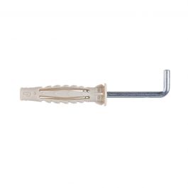 PLUGS WITH HOOK L 10X80 MM MULTI-MATERIAL
