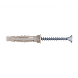 PLUGS WITH 6X40 MULTI-MATERIAL SCREWS