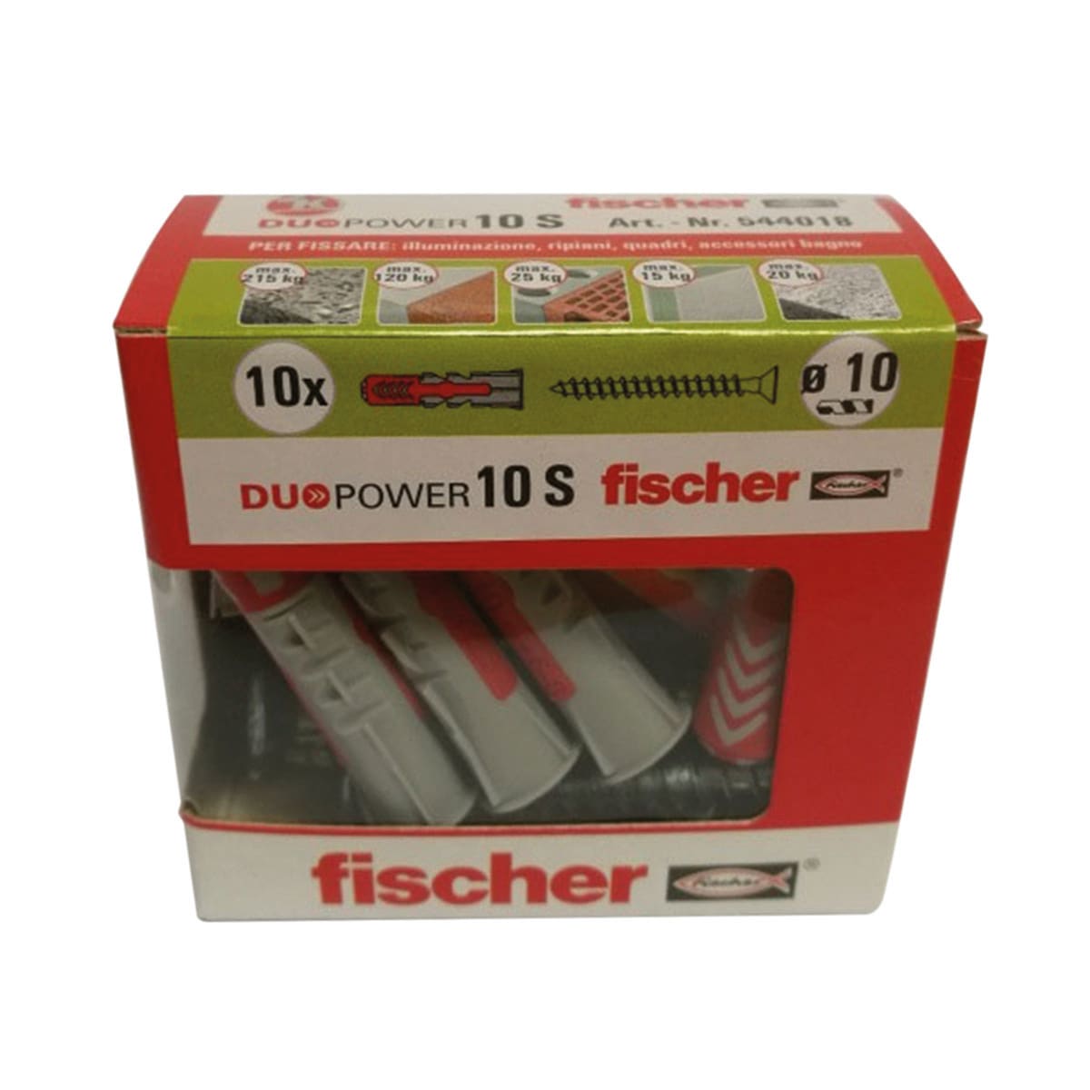 Bricocenter DUOPOWER PLUG 10 W/V 10PCS