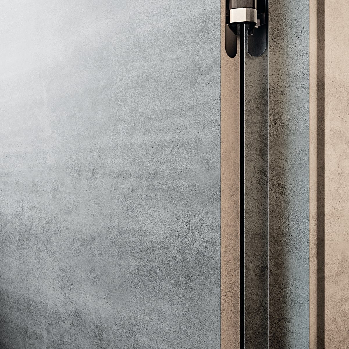 Bricocenter PORTA BETON REVERSIBILE 210X80 CEMENTO