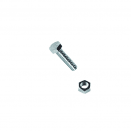 5 X 50 MMA HEX HEAD BOLT. NUT