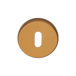 PAIR OF PATENT BRONZE ROUND NOZZLES