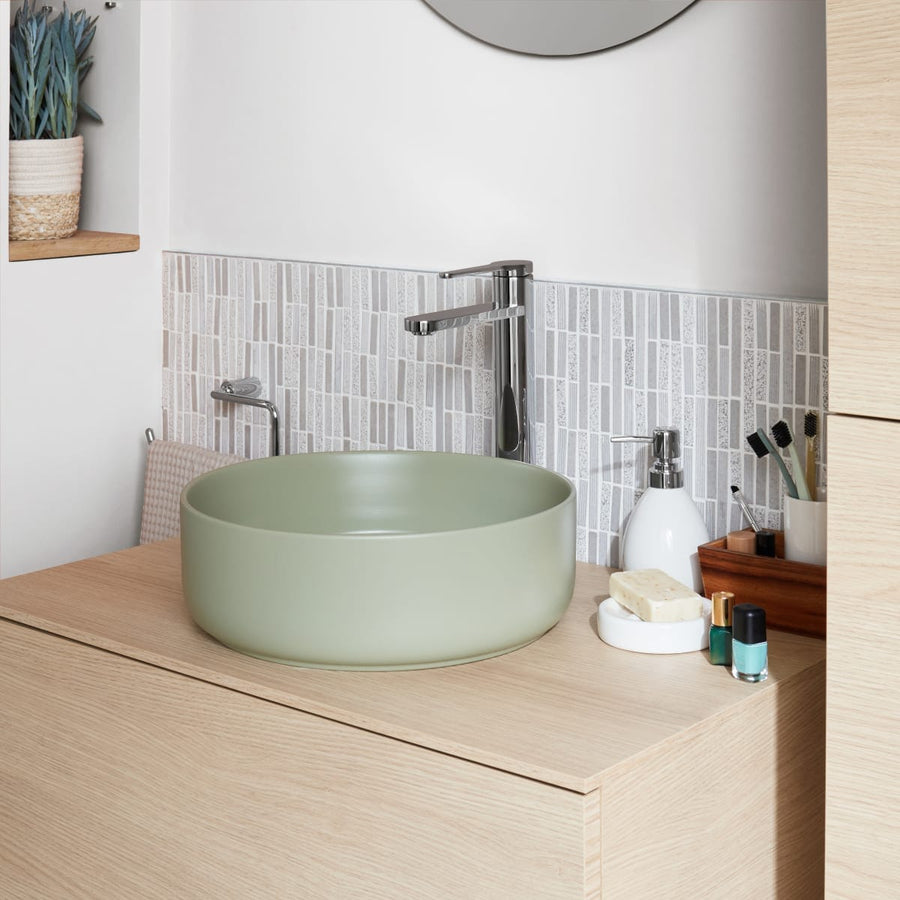 Bricocenter ESSENTIAL HIGH BASIN MIXER CHROME
