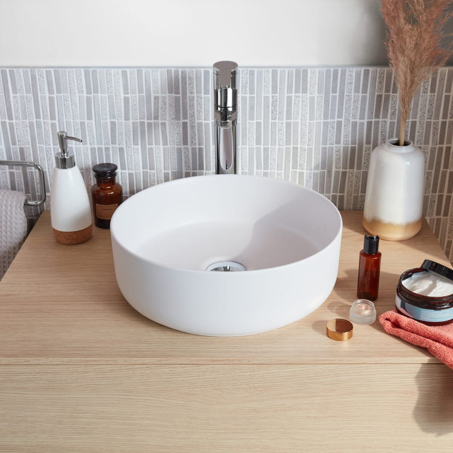 Bricocenter ESSENTIAL HIGH BASIN MIXER CHROME