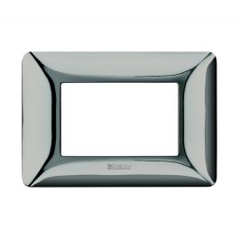 MATIX PLATE 3 PLACES POLISHED CHROME