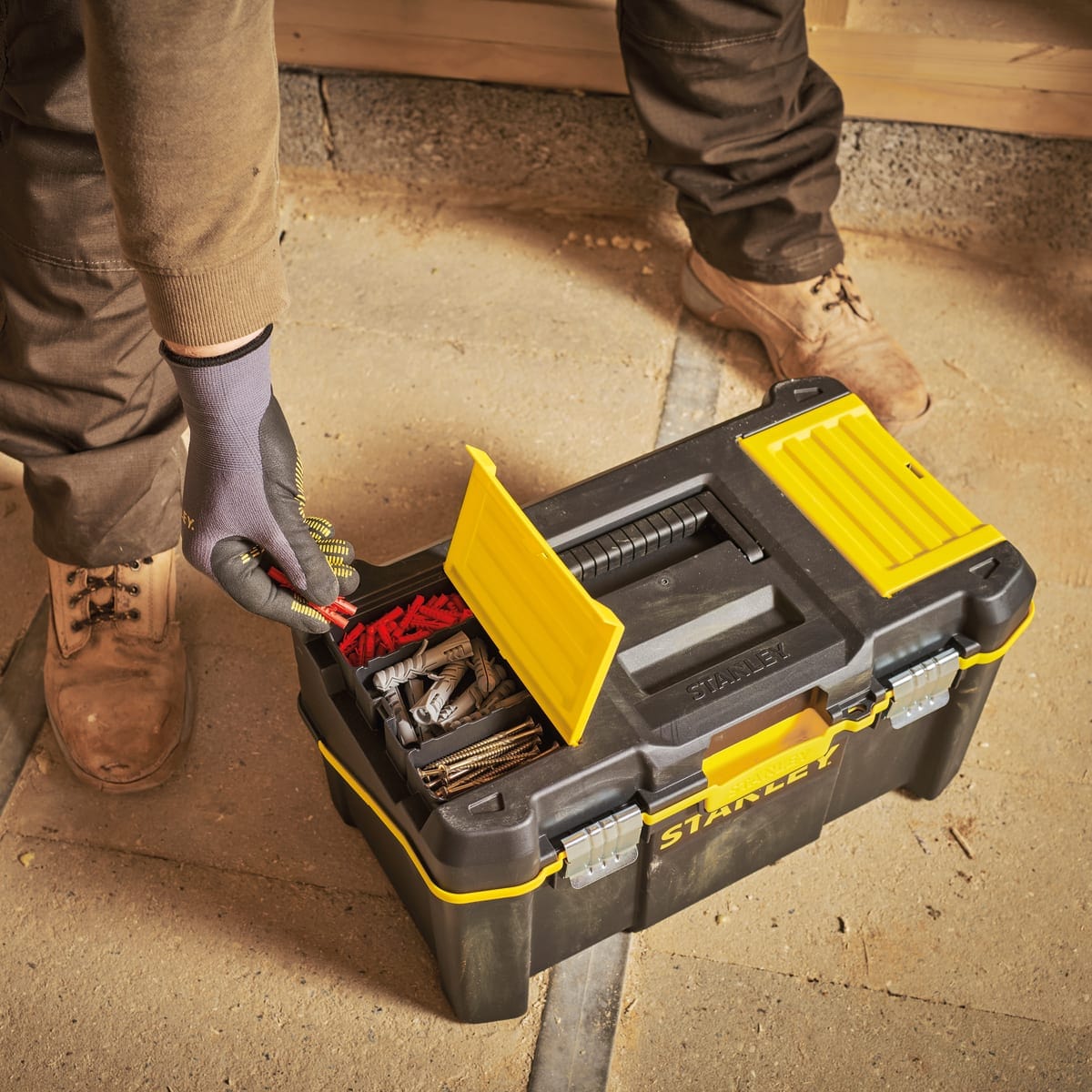 Bricocenter STANLEY CANTILEVER TOOLBOX 19 INCH