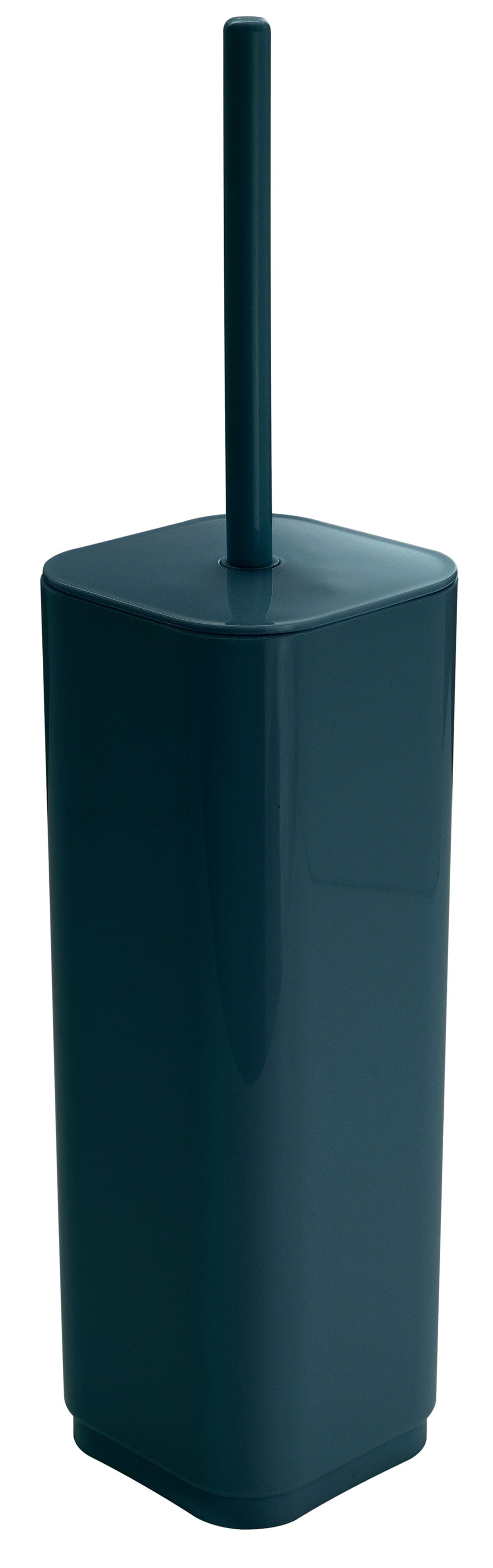 BLUE PETROLEUM SQUARE TOILET BRUSH HOLDER