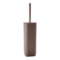 TOILET BRUSH HOLDER DOVE GREY PLASTIC - SQUARE