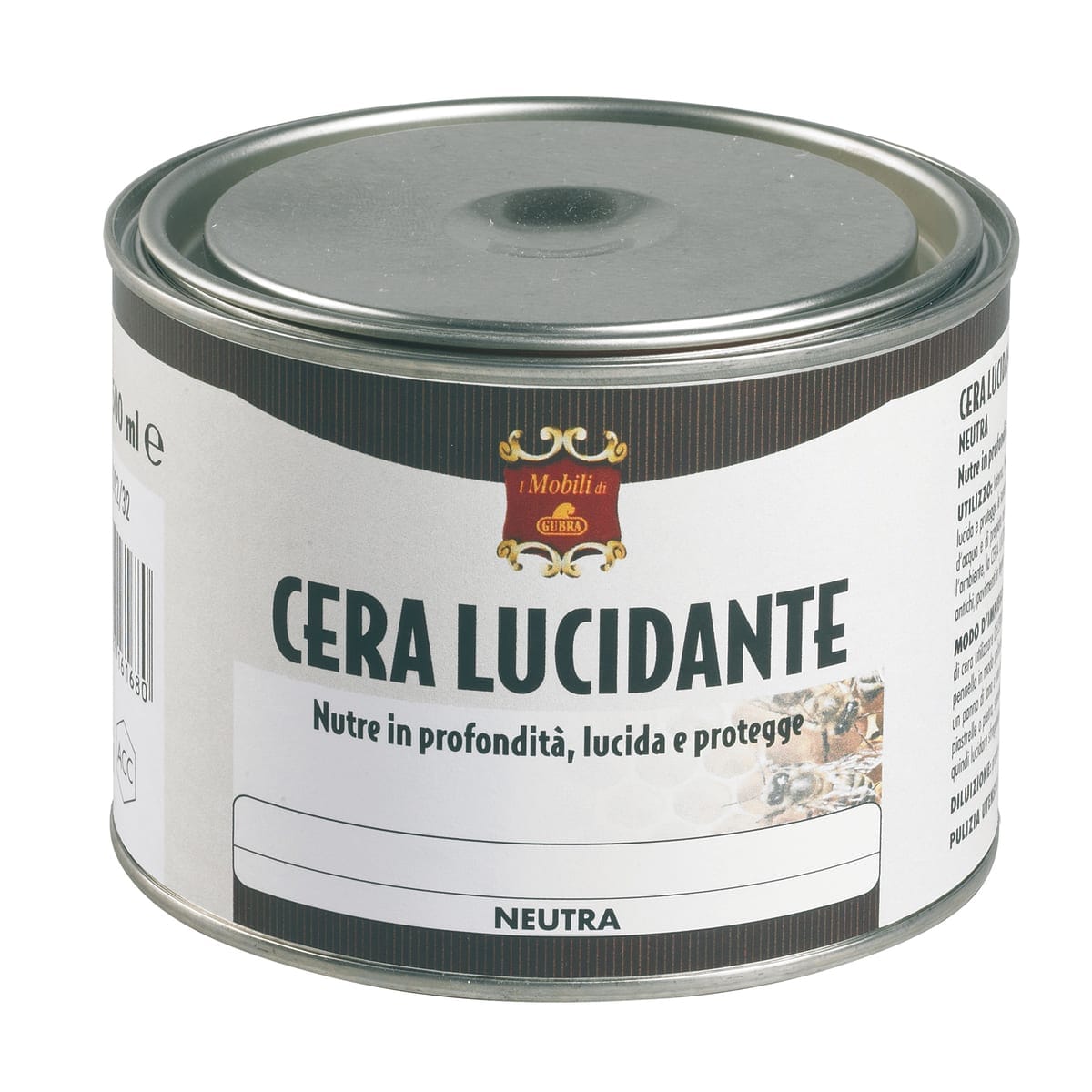 Bricocenter NEUTRAL POLISHING WAX TIN 200 ML