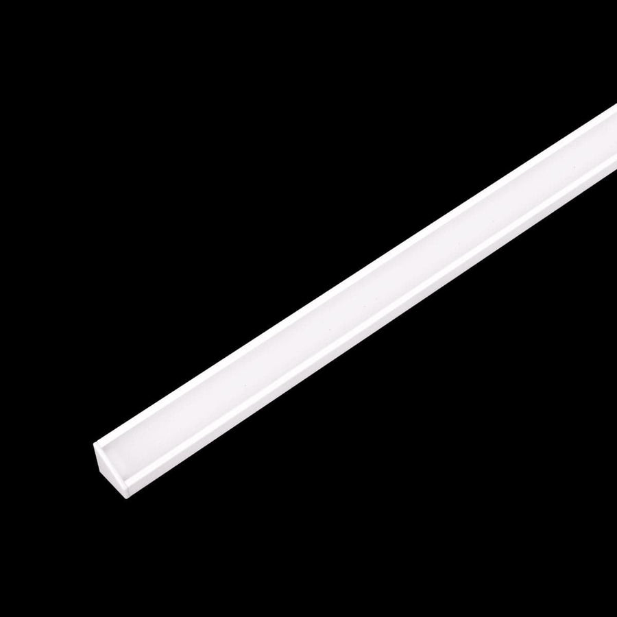 Bricocenter ANGLE PROFILE FOR LED STRIPS 2M ALUMINIUM WHITE