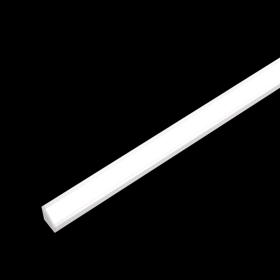 Bricocenter ANGLE PROFILE FOR LED STRIPS 2MT ALUMINIUM SILVER