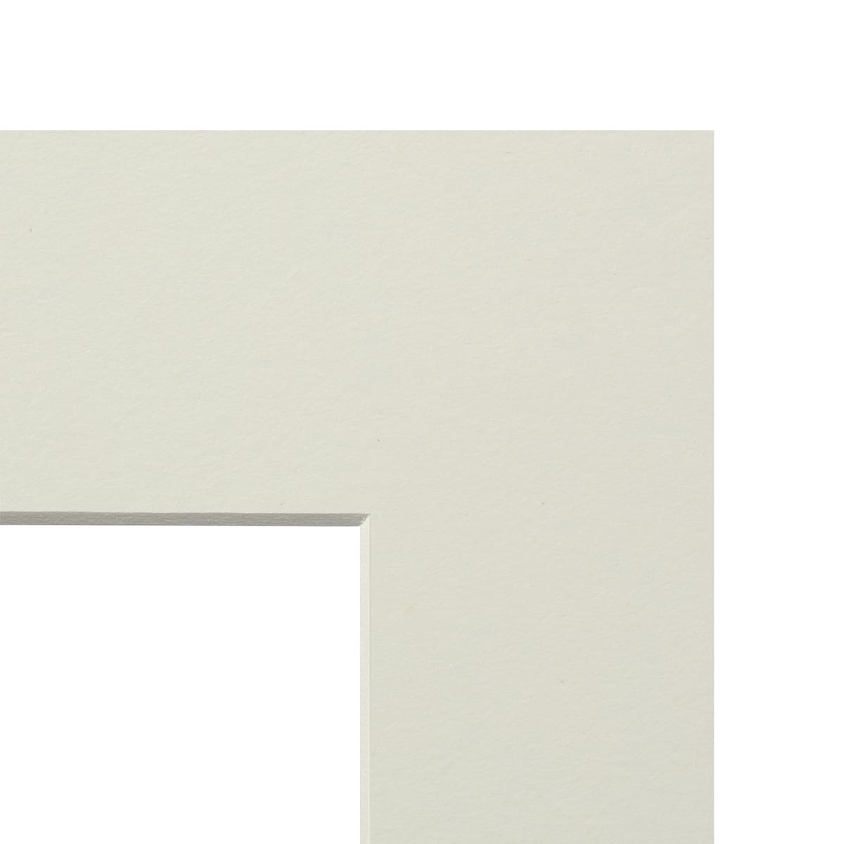 CHAMFERED PASSEPARTOUT 30X40 INSIDE 20X30 IVORY