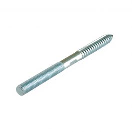 WOOD/IRON DOUBLE THREAD SCREWS 4X50 MM 8 PIECES