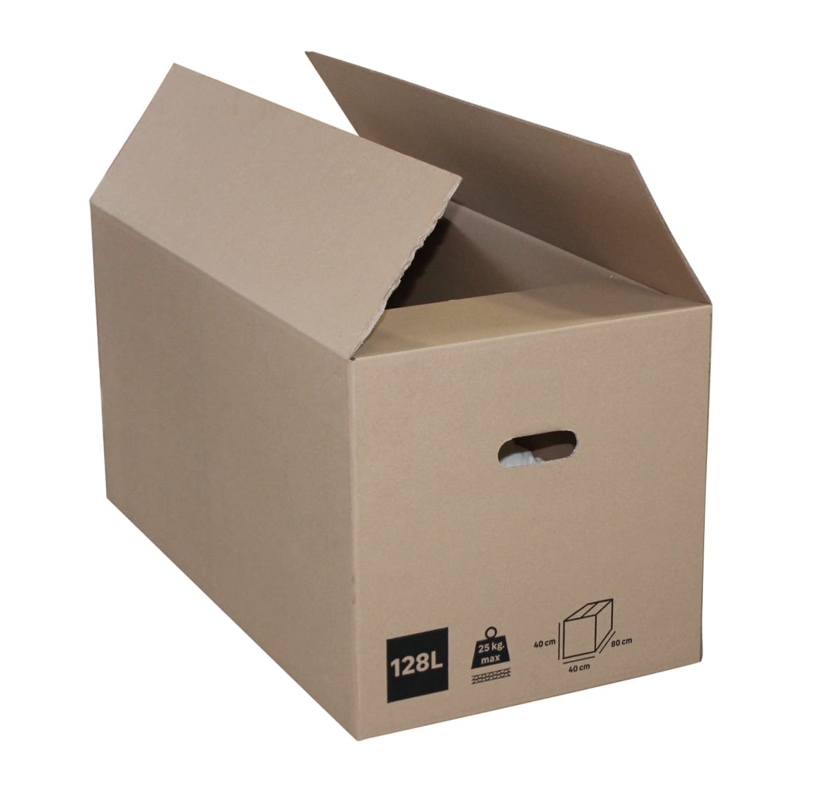 Bricocenter CARDBOARD BOX W80xD40xH40 128LT