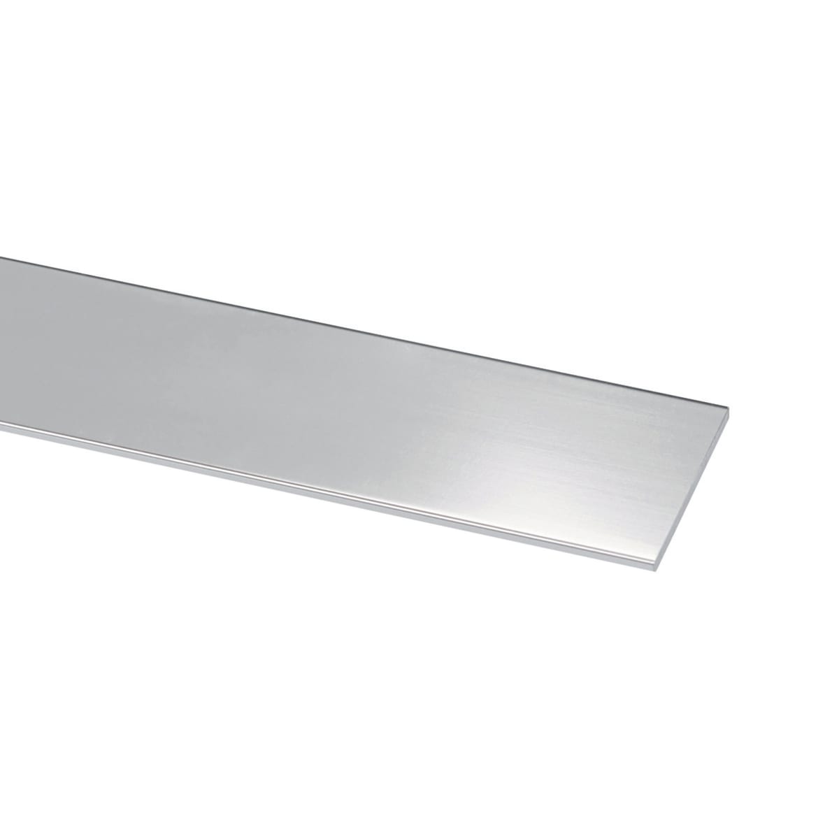 Bricocenter FLAT PROFILE MM1000X20X1 STAINLESS STEEL