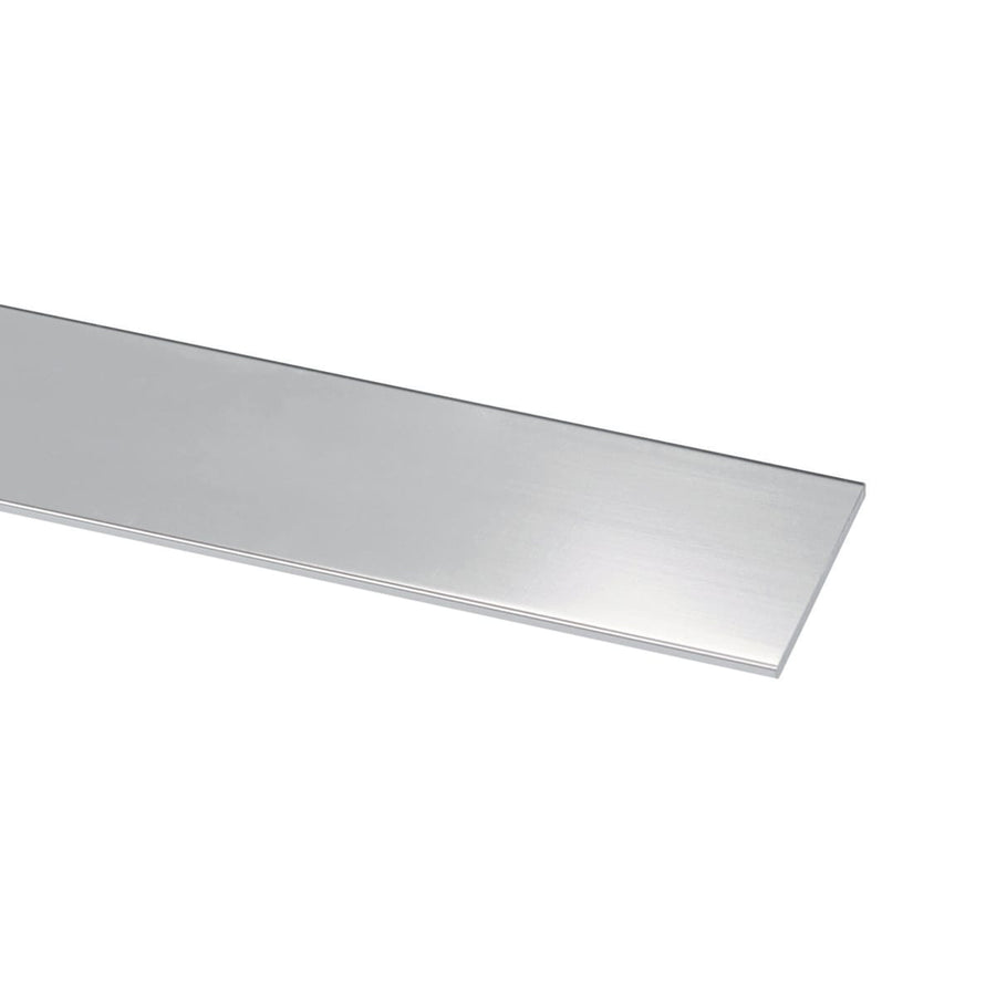 Bricocenter FLAT PROFILE MM1000X20X1 STAINLESS STEEL