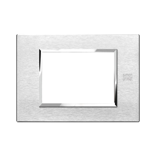 Bricocenter NEA EXPI PLATE 3 PLACES SATIN ALUMINUM