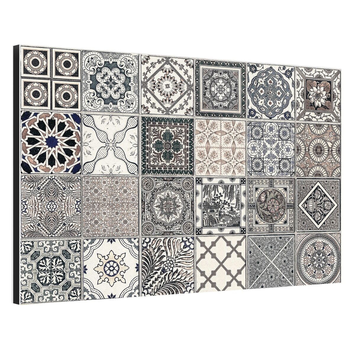 Grey Azulej metal splashback