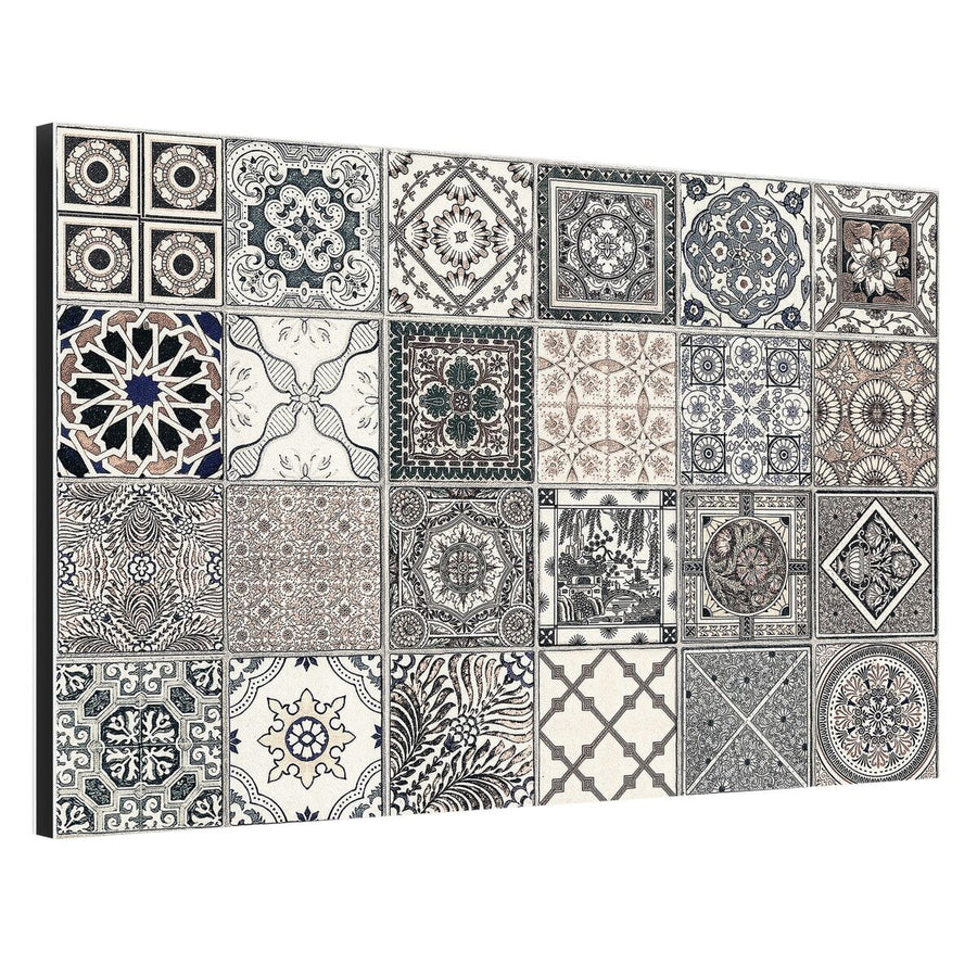 Pannello retrocucina metallo grey azulej