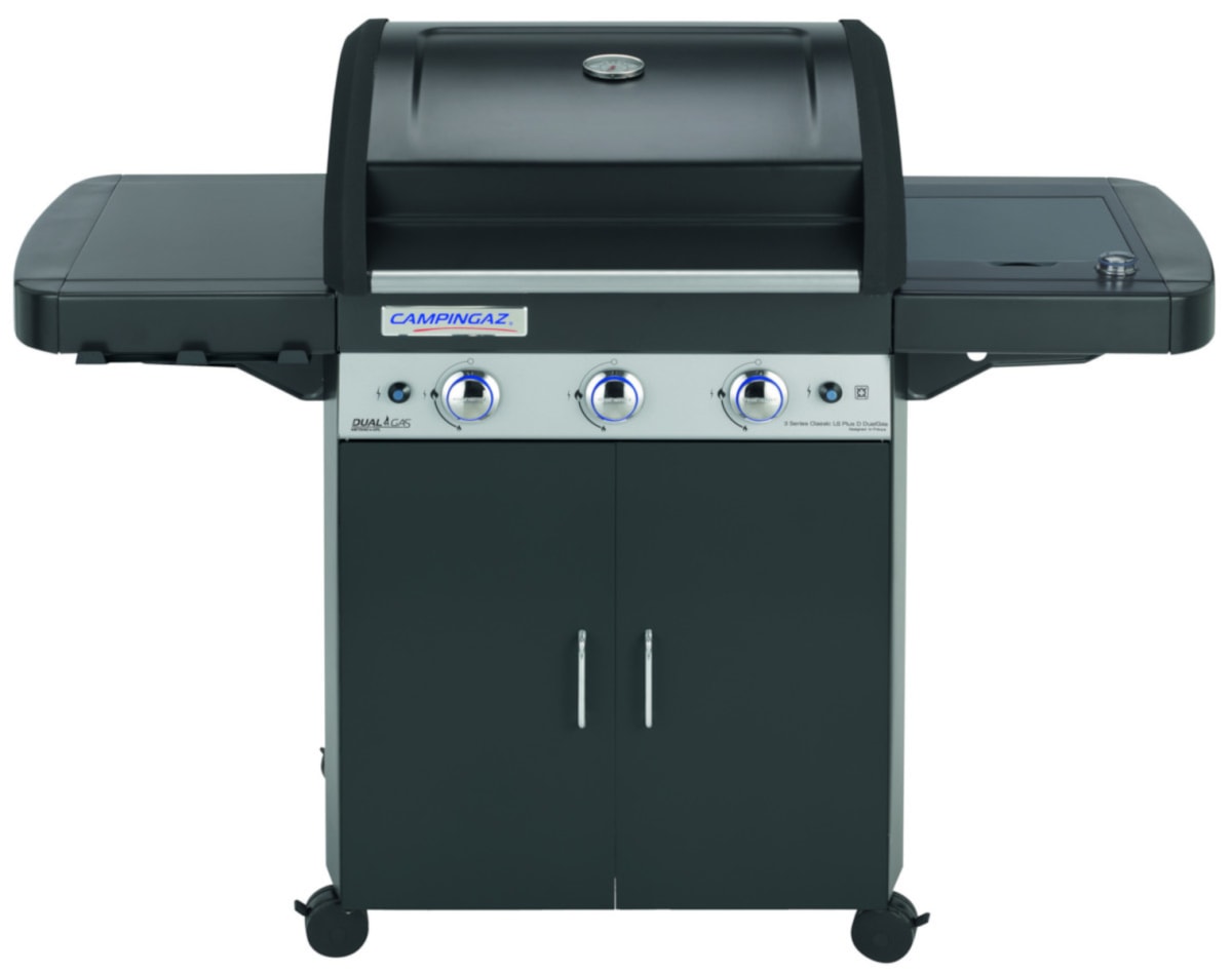 Bbq a gas 3 series classic ls plus dark dual gas