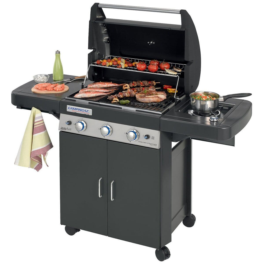 Bbq a gas 3 series classic ls plus dark dual gas