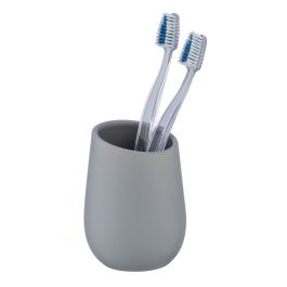 TOOTHBRUSH HOLDER SERIES BADI CERAMIC GREY