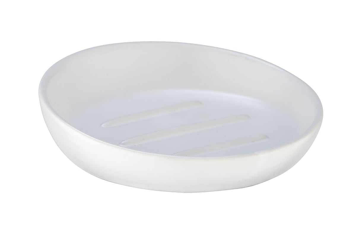 Bricocenter SOAP DISH SERIES BADI CERAMIC WHITE