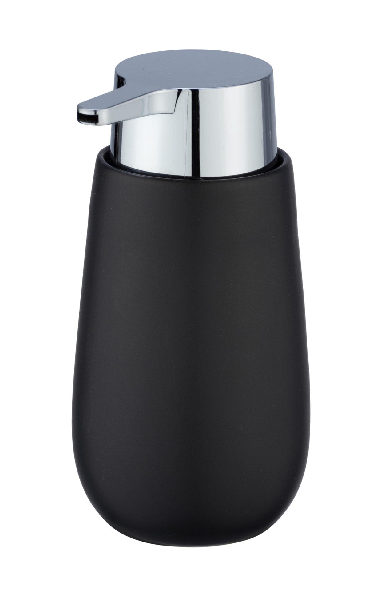 BLACK CERAMIC BADI SERIES COUNTERTOP SOAP DISPENSER