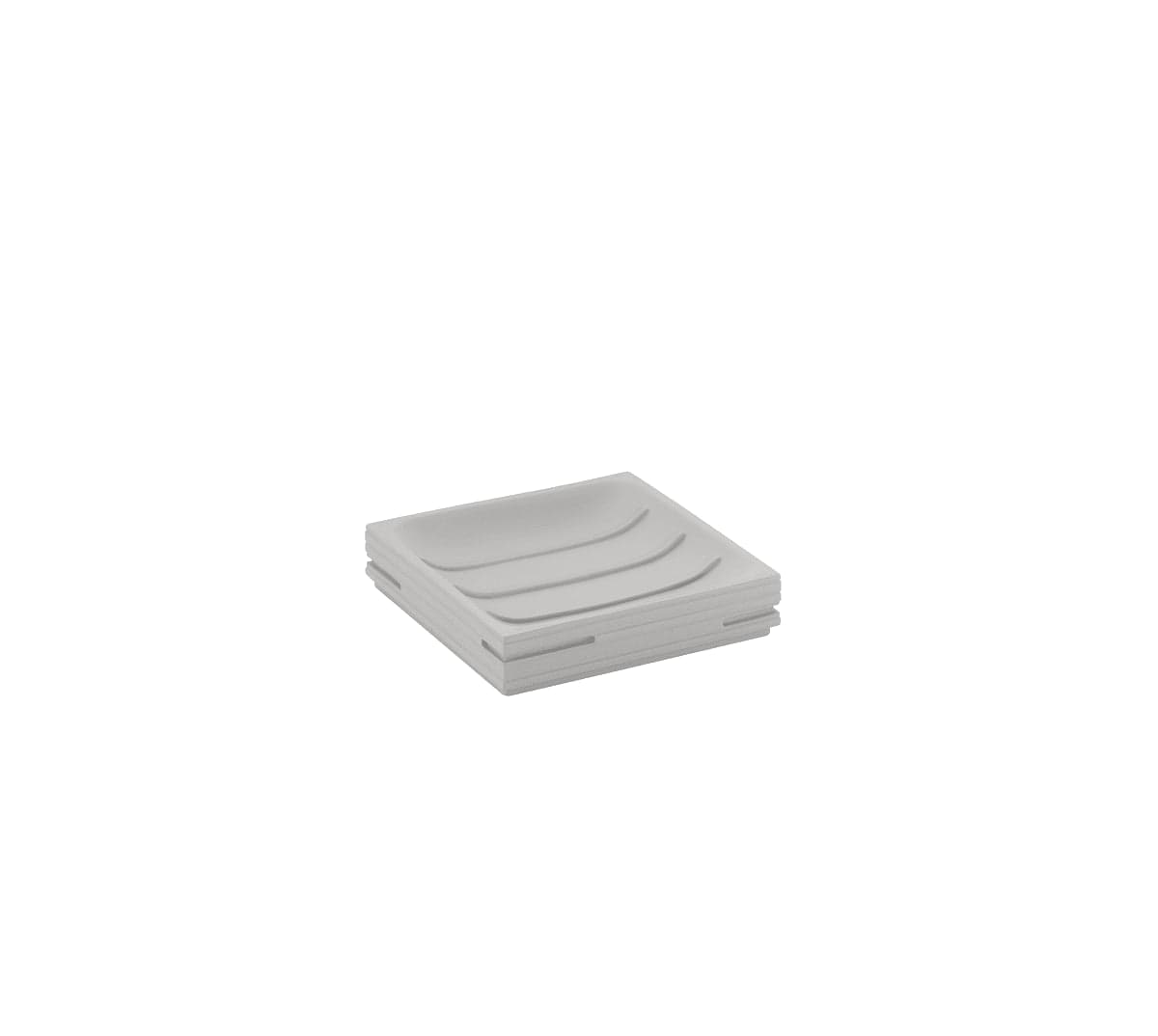 Bricocenter SOAP DISH SQUARE GREY