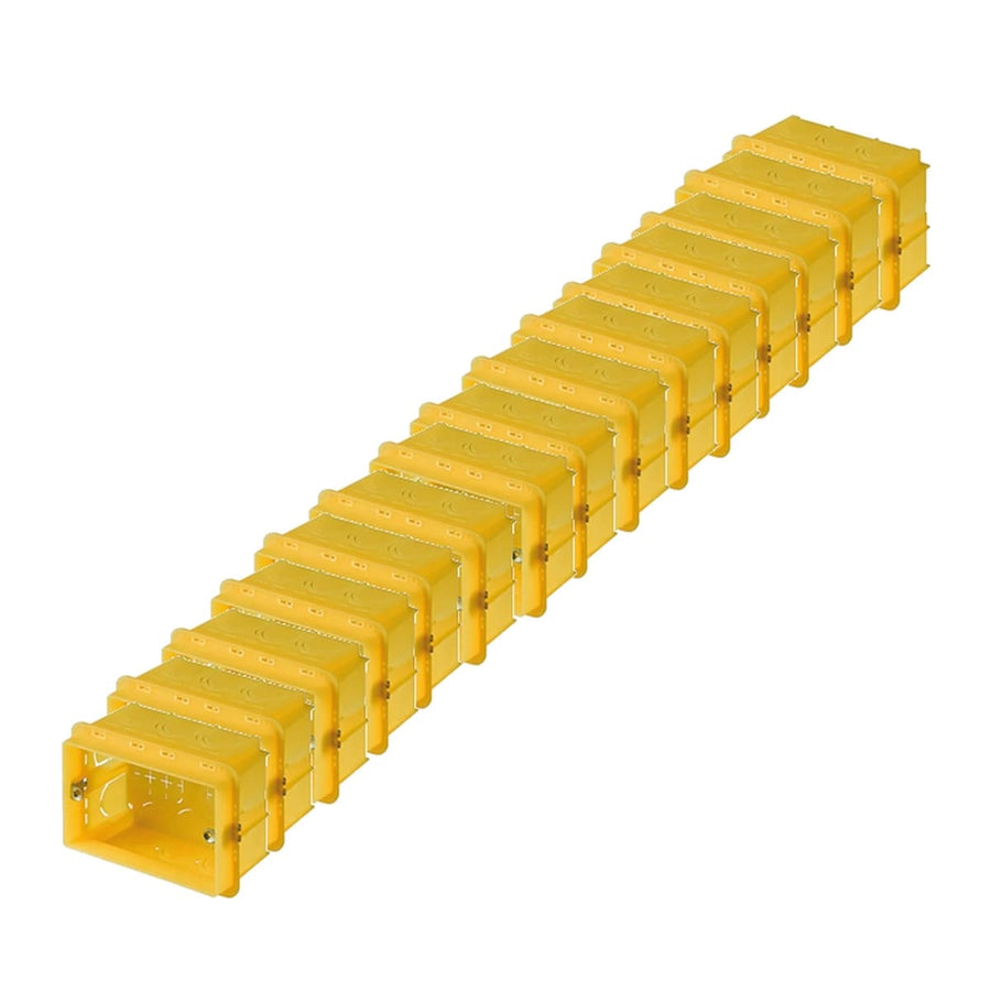 Bricocenter KIT 15 3-PLACE FLUSH-MOUNTING BOXES