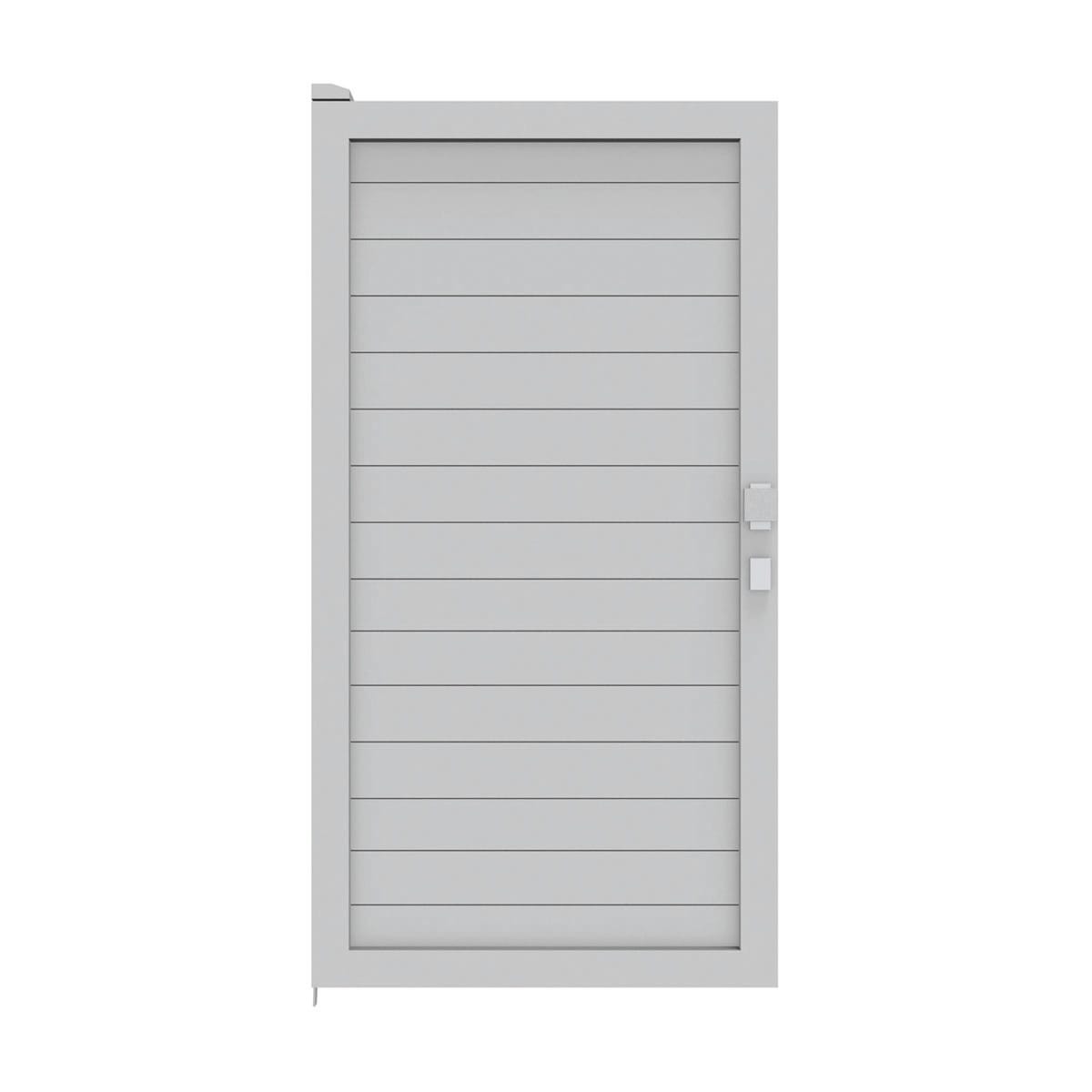 Bricocenter CANCELLO PEDONALE MAIA120 CLOSE 160X100 BIANCO 9010