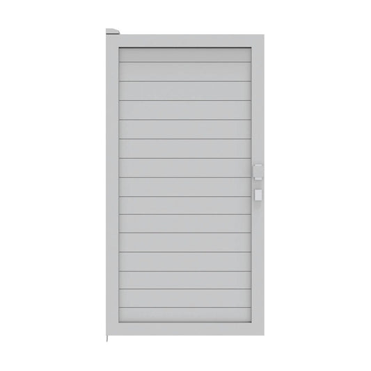 Bricocenter CANCELLO PEDONALE MAIA120 CLOSE 160X100 BIANCO 9010