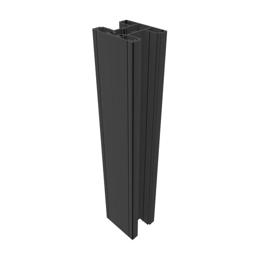 Bricocenter FENCE PILLAR GRAY 7016 60X60XH1980 MM