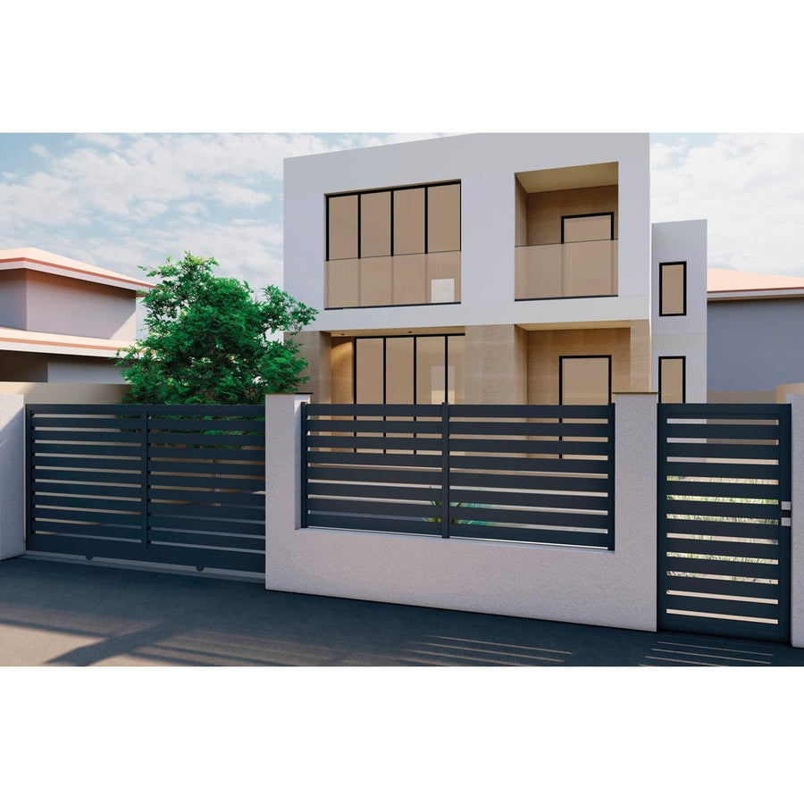 Bricocenter STAVE MAIA 120 OPEN OPEN GRAY 7016 20X120X1480 MM