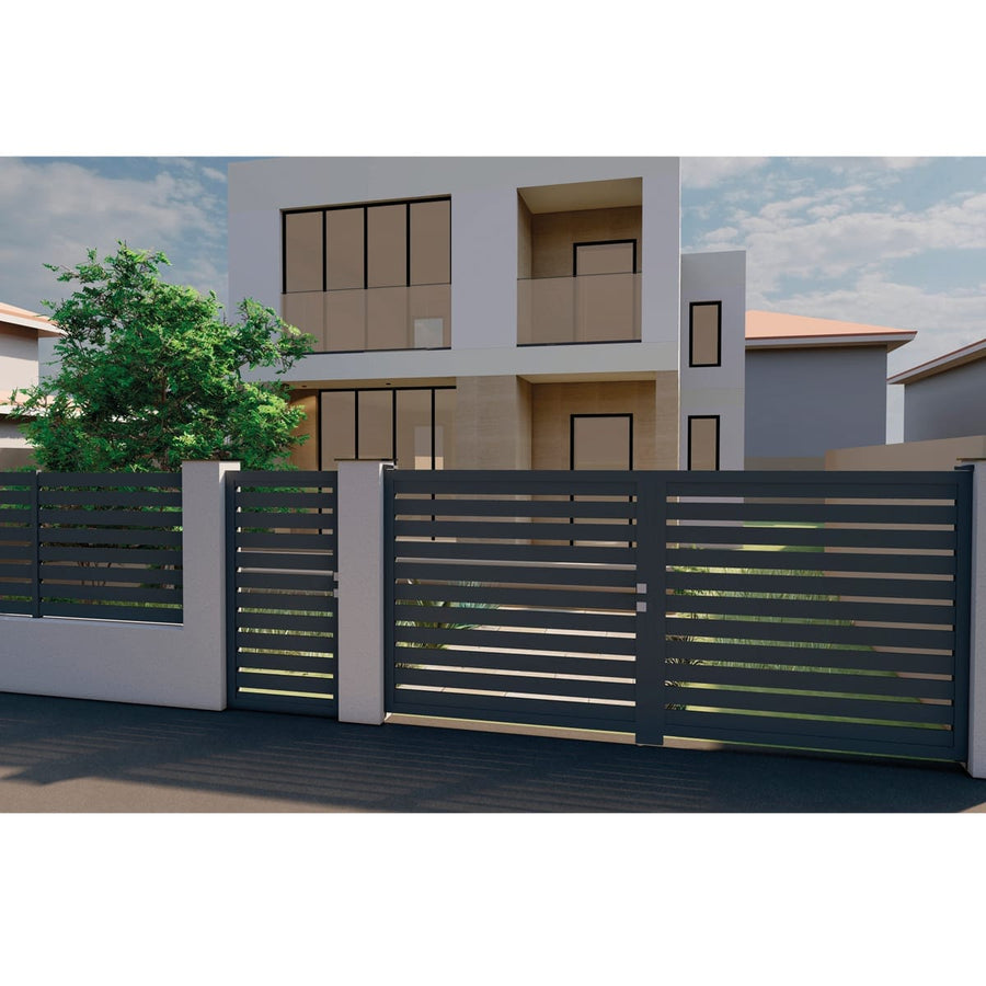 Bricocenter STAVE MAIA 120 OPEN OPEN GRAY 7016 20X120X1480 MM