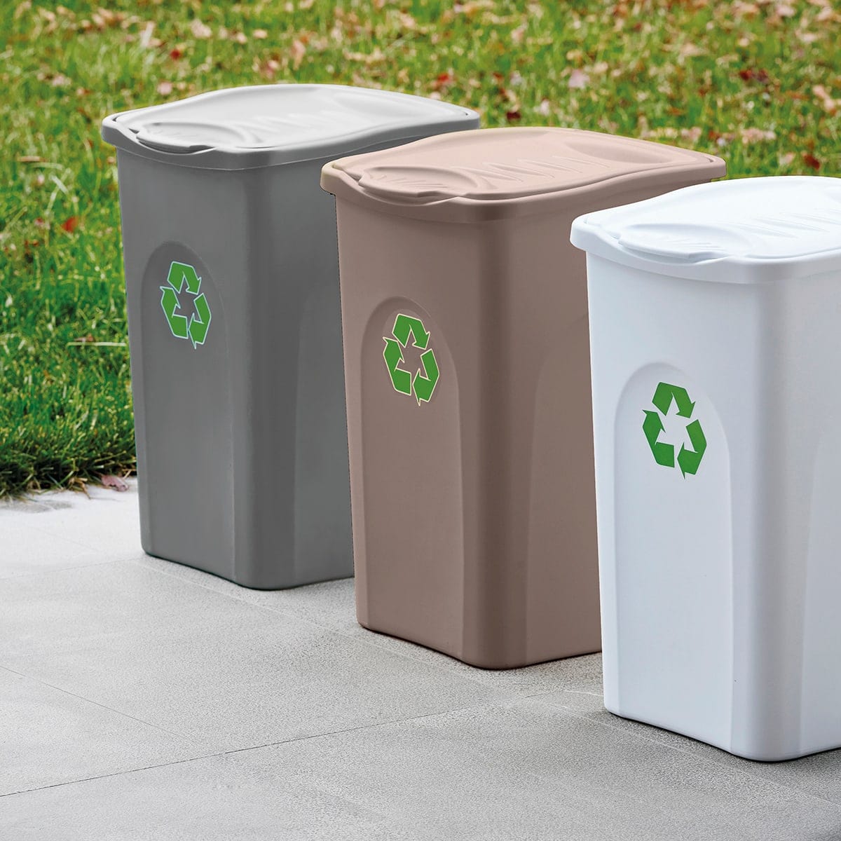 Bricocenter DUSTBIN BE GREEN 50 L GREY