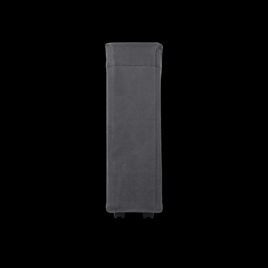 Bricocenter ROLLER SLIM LINEN RACK WITH WHEELS GREY FABRIC W 39 D 18,5 H 60 CM